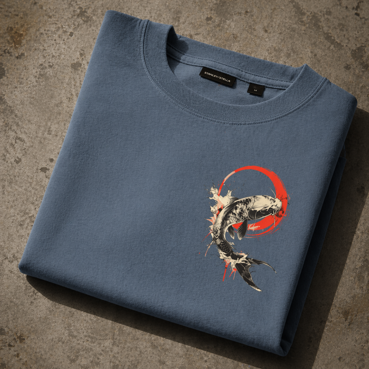 Koi Flow Vintage Tee